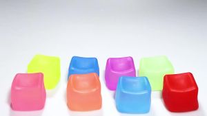 Nee doh Cube Ice Cube Malt Sugar Squeezing Toy stress cube Slow Rebound Decompression Toy