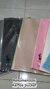 Wrapping Paper Flower Cellophane BI color Kertas Bucket Bunga dual warna polos satuan murah