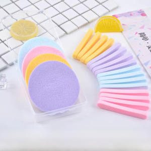 Compressed Facial Cleansing Puff Disposable Beauty Salon Special Fine Soft Face Sponge Strip Makeup Remover Tool Any Skin Type