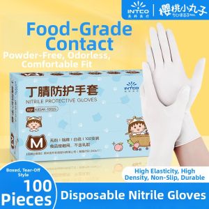 Intco | Food Grade Nitrile Disposable Gloves
