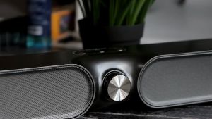 MOXOM MX-SK07 4-IN-1 WIRELESS BLUETOOTH SPEAKER MINI SOUND BAR SPEAKER