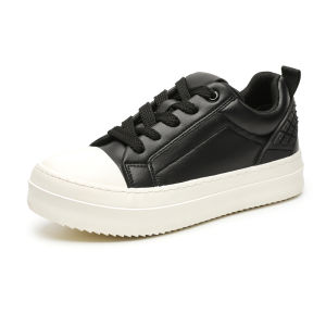 Summer New Style Thick Bottom Heightening Unique Design Trendy Brand High-End Feeling American Casual Bread Shoes Big Head Board Shoes Mens Style