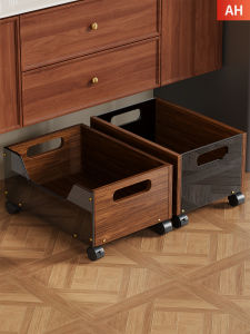 evesigar | Bathroom Storage Rack Under Sink Dirty Laundry Basket