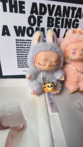 For/Cloth Labubu Halloween Pumpkin Bag Labubu v1v2v3 Doll Halloween Clothes Accessories Vinyl Doll Cute Crossbody Bag