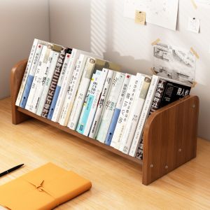 Desktop bookshelf student storage rack household desk storage rack book stand bedroom book rack