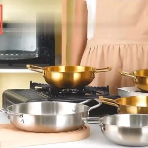 BF-C1216 Panci Masak Sop Ramen Korea Pot Premium Anti Lengket / Panci Serbaguna Ramyun Bahan