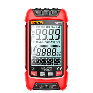 Brifit High Precision Multimeter Automatic digital multimeter intelligent anti-burning multimeter multifunction AC/DC voltage detection electrician repair instrument with backlight 9000 meter