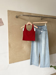 เสื้อกั๊กสีเทาแฟชั่นสไตล์ฝรั่งเศสสำหรับฤดูร้อนปี 2025 สำหรับผู้หญิง เสื้อแขนกุดทรงเข้ารูป ผูกคอ กระโปรงสั้น เสื้อผ้าทำงานสีพื้น