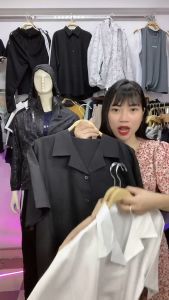 Áo sơ mi nam ngắn tay cổ vest form đẹp GENALPHA vải cotton lụa thấm hút sang trọng dễ phối đồ