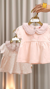 Elegant Kids ชุดเด็กผู้หญิง 6เดือน ถึง 3ขวบ ชุดเสื้อแขนตุ๊กตา+กางเกง Bunny Sweet Collection | Babytrend