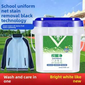 MONLEYTA | Authentic School Uniform Cleanse Powerful Stain Remover White Clothes Yellowing Eraser Activated Eight Two Laundry Powder