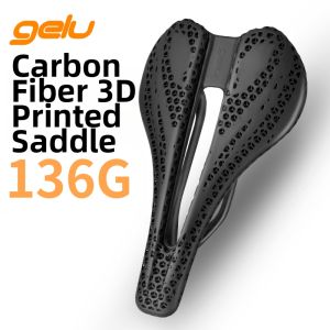 GELU | 3D Printed Carbon Fiber Hollow Ultralight Saddle 136g