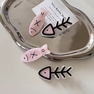 Jepit Rambut Anak Model Ikan Lucu Hair Pin Fish Acrylic Fashion Korean Style