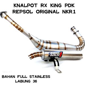 Knalpot Rx king Rx spesial pdk repsol stainless Original