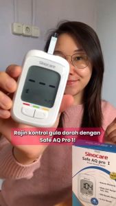 Strip Gula Darah isi 25pcs Safe AQ Pro I (Strip Only)!!