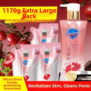 Safeguard | Red Pomegranate and Camellia Scented Clear Refreshing Long Lasting Fragrance Shower Gel