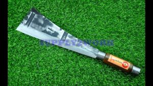 มีดพร้า มีดทําสวน มีดตัดต้นไม้ มีดตัดไม้ มีดโต้ใหญ่ มีดอีโต้ใหญ่ มีดอรัญญิกแท้ ขนาดใบมีด 10.5นิ้วด้ามจับไม้เนื้อแข็ง ใบมีดคมพร้อมใช้งาน