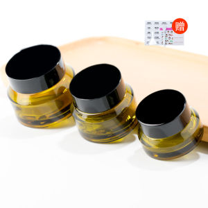 Delicate Green Light Blocking Glass Cream Box Cream Bottle Eye Cream Cosmetics Skin Care Subpackaging Empty Bottles Liquid