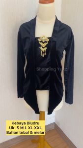 Kebaya Kutubaru Bludru Dewasa & Remaja: Pakaian Tradisional Khas Jawa