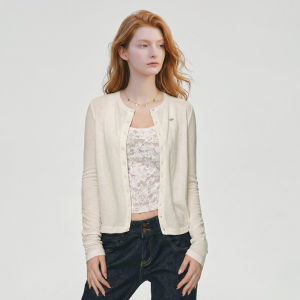 Solid Color Slimming Easy-match Women Short Jacket Summer 2026 New Soft Wind