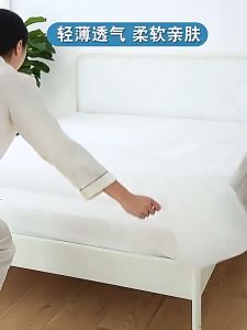 Disposable Hotel Travel Bedsheet Cover Single Bed Double Bed Sheet 一次性旅行床单