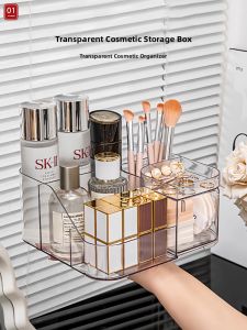 Transparent Acrylic Dustproof Desktop Organizer