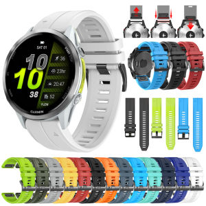 QuickFit 22 26mm Silicone Strap For Garmin Forerunner 970 965 Fenix 8 E 7X 7 6 6XPro 5 5XPlus/Epix Pro Gen 2 Bracelet Watchbands