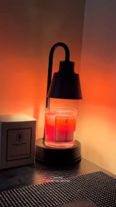 Candle Warmer Lamp - Dimmable Candle Lamp Warmer Electric with 2 Bulbs Scented Wax Melter Warming Lamps No Smoke Compatible with Various Candle Jars Home Decor Gifts Small Bedside Lamp【220-240V】,gift ideas christmas