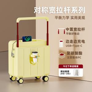 Small 20-Inch Carry-On Suitcase Travel Friendly with Quiet Universal Wheels Password Lock And Wide Handle New 2025 Model