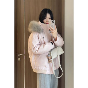 Winter Thickened 90 White Duck down Parka Parka down Jacket Female Fur Collar Hood Outwear Winter New Arrival Fancy