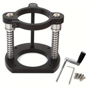 For 65mm Precision Router Lift For DIY Insert Plate - DIY Workshop Upgrade Can Achieve Manual Desktop Lifti Woodworking Tool