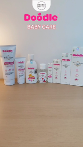 DOODLE Minyak Telon Bayi Roll On Travel Size / Face & Body Lotion / Gentle Wash Sabun Bayi / BANDUNG