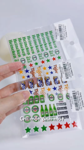 Sticker bia dán móng làm nails