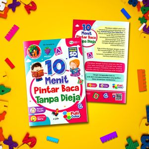 Family Buku Metode Montessori 10 Menit Pintar Baca Tanpa Dieja PQS | Buku Persiapan Masuk SD | Belajar Membaca Sejak Dini | Buku Murah Anak