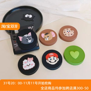 Fuji Mini99 Camera Lens Cap MiniEVO Mini90 Cartoon Accessories Anti-Loss Rope Digital Photography Lens Cover Optical Parts