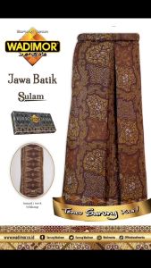 SARUNG WADIMOR JAWA BATIK MOTIF SULAM