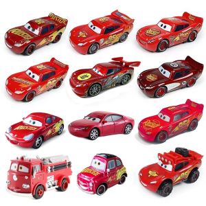 Takara Tomy | Cars 3 Pixar Cars Toy Lightning McQueen Series 1:55 Diecast Model Basic Styles And Plated Version Childrens Alloy Toy Car