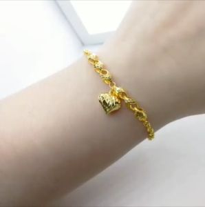 Rantai Tangan Sauh + Siput 1 Love Emas 916 Yon Hing