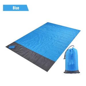 Waterproof and sand-proof beach mat suitable for 3 adults - Outdoor picnic mat suitable for travel camping and hiking.