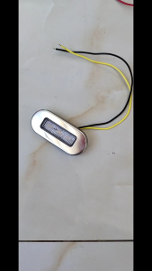 High Brightness 12V Stainless Steel LED Navigation Signal Light Waterproof for Yacht Boat Caravan Vehicle Marine Lighting