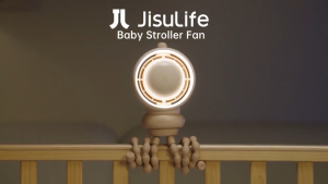 JISULIFE Life 2/Life2S Stroller Fan พัดลมพกพา สําหรับรถเข็นเด็ก Leafless 4000/5000mAh