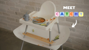 [Official Authorized Distributor] Catchy The Food Catcher for High Chairs