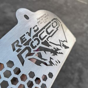 ( FAKIE ) แผ่นกันหนู กันงู กันหนู รุ่น Revo Fortuner TRD ปี 2015-2019 สแตนเลส 304 ยี่ห้อ HANDSOME PERFORMANCE ไม่เป็นสนิม งานดี แข็งแรง ติดตั้งง่าย