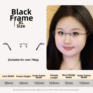 MALARK | Facial Slimming Frameless Glasses for Myopia