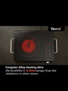 YOWXII🔥 Multifunctional Induction Cooker Inverter Infrared Stove Electric Ceramic Energy-Saving 220V