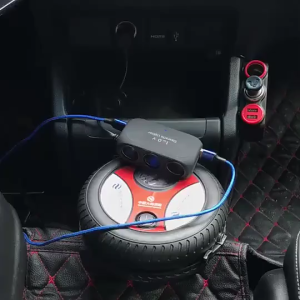 120W ที่ชาร์จ ในรถยนต์แบบหลายพอร์ต 4 ช่องเสียบ กำลังไฟสูง 120W 12v-24v car charger ชาร์จไวมาก เครื่องชาตแบต ONE-PULL-four Car Charger