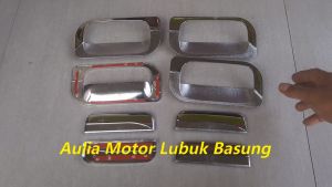 Aksesoris Chrome 4 Outer & 4 Cover Handle Handel Toyota Avanza Agya Wigo Daihatsu Xenia Ayla