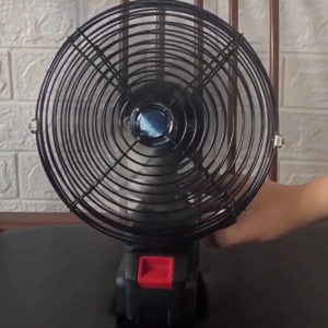 8 Inch Wireless Lithium Battery Fan Portable Fan Rechargeable Fan Capacity Battery High Power Outdoor Desktop Cooling Fans Adjustable Cordless Fan