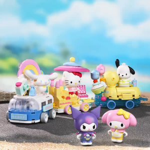 KEEPPLAY - 20830 Bộ đồ chơi xếp hình mô hình Hello Kitty tắm nắng ở biển