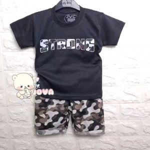 JOVA BAJU BAYI LAKI LAKI SETELAN ANAK COWO LUCU STELAN COWOK 6 BULAN- 3 TAHUN KEREN TRENDY KEKINIAN ARMY
